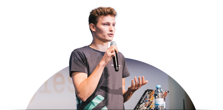 Micha Wiebe speaker at code.talks conference 2018